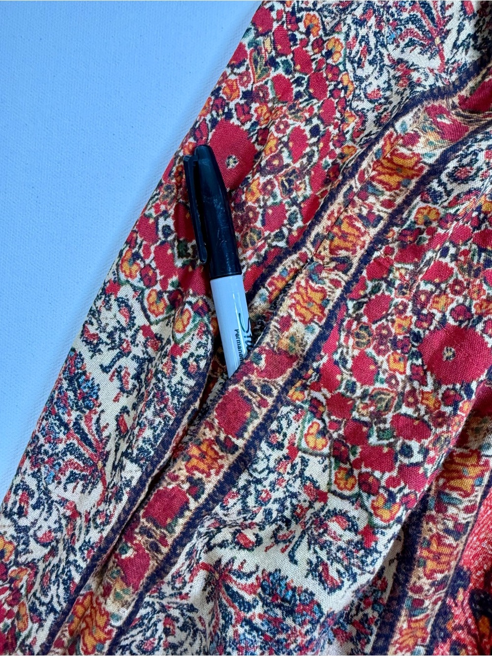 Soft Surroundings Cindra Maxi
Dress Boho Paisley
Embroidered Caftan Size Large - Picture 12 of 15